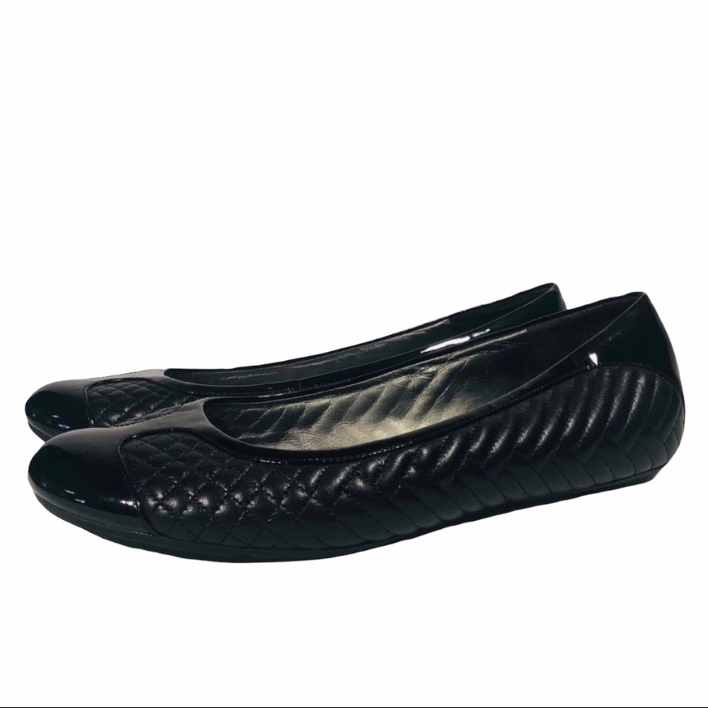 Cole Haan Nike Air quilted patent Ballet Flats